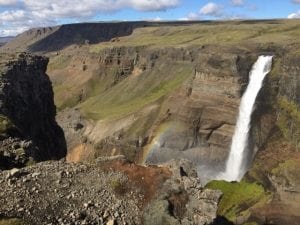 Háifoss Wasserfall