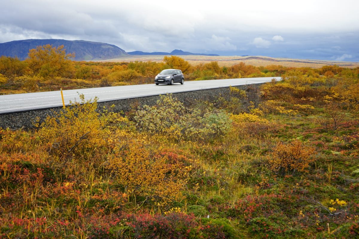 Þingvellir Mietwagen
